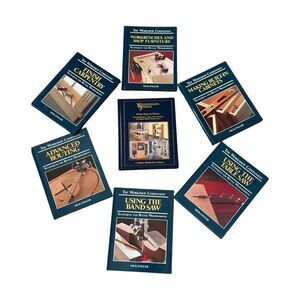 Seven (7) Educational Carpentry Books The Workshop Company & Woodworkers Journal
